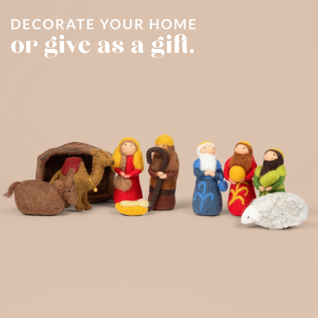 This nativity makes a great gift for those you love.
