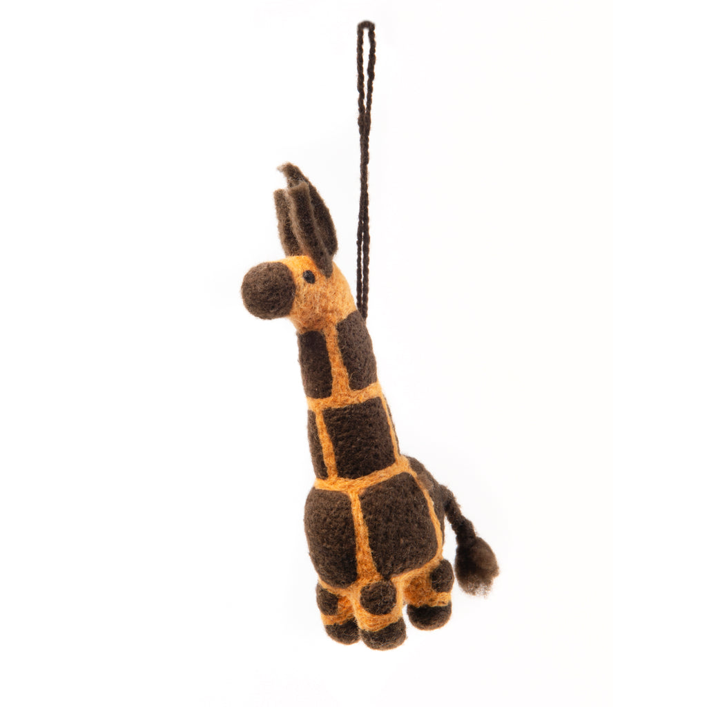 Ollie Giraffe ornaments are in! Handspun Hope favorites.