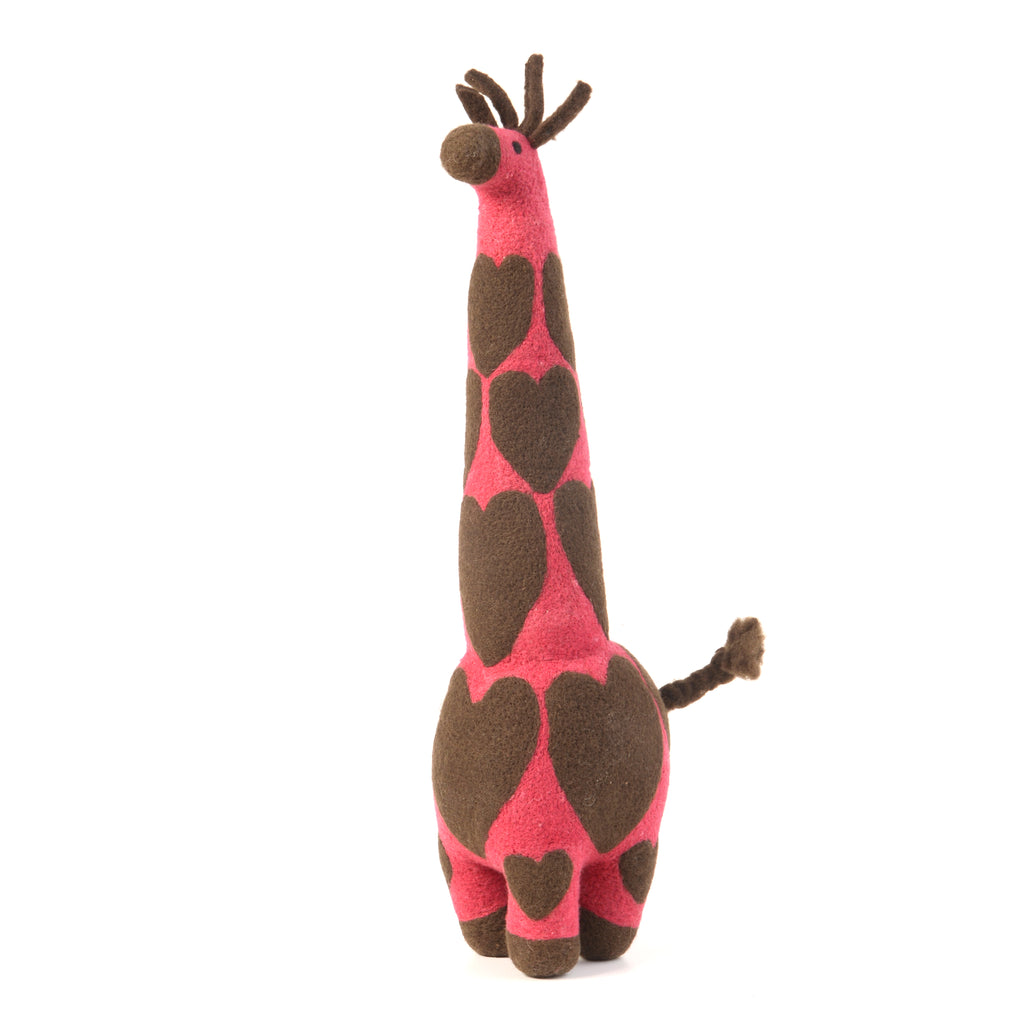 Needle-Felted Sculptures are cuter when they're giraffes! This one's Ollie!